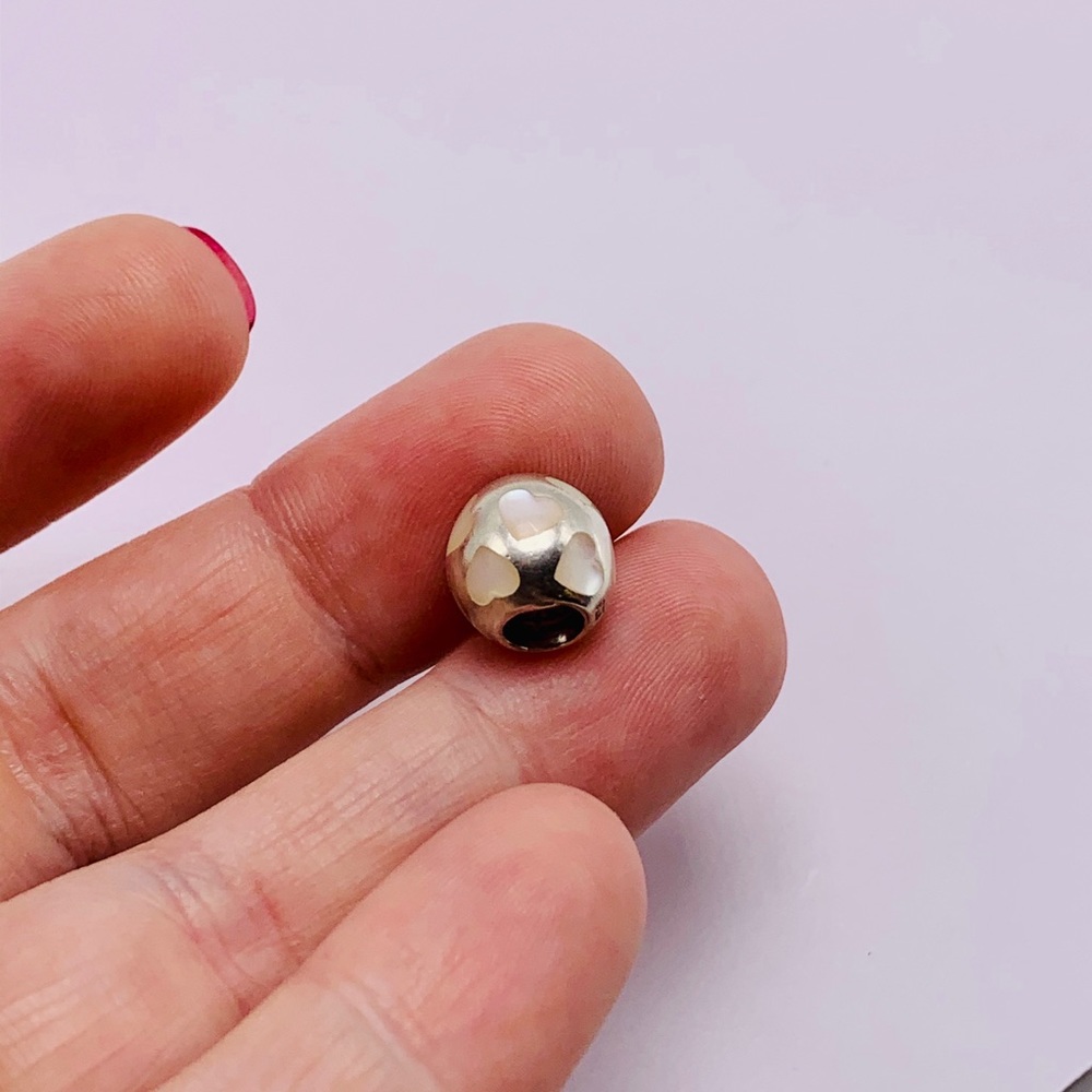 Custom listing X 2 EUC Pandora 790398MPW 
 Charm - Picture 11 of 14